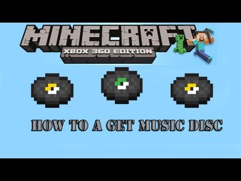 how to get a cd in minecraft xbox