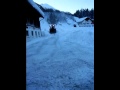 MF 362 beim schneeräumen im kaunertal