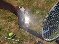 18 Solar Concentrator - Burning Cardboard