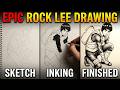 Drawing Rock Lee [Shippuuden]