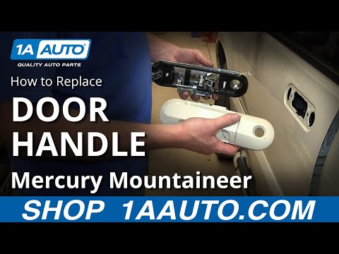 How To Install Front Outside Door Handle 2002-05 Ford Explorer Mercury Mountaineer