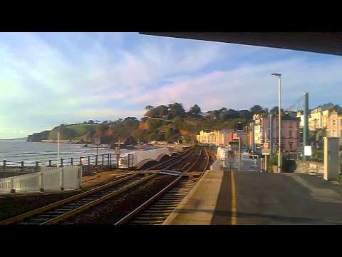 150202 & 150238 passing through dawlish at speed heading for newton abbot