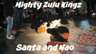 Bboy Babylon & Greenteck (MZK) vs Nao & Santa – Red Bull BC One Camp Deadly Duo