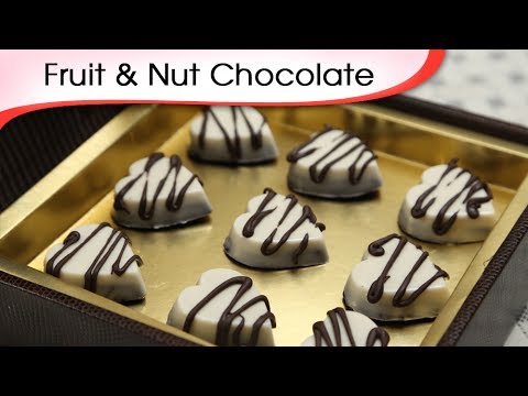 Fruit & Nut Chocolate | Easy To Make Chocolate Recipe | Ruchi Bharani