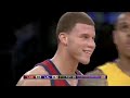 Blake Griffin dunks on DJ Mbenga