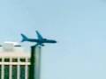 WTC Impacts - WTC2 Flight 175 Approach Zoom Stabilised