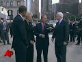Raw Video: McCain, Obama Greet Each Other Raw Video: McCain, Obama Greet Each Other