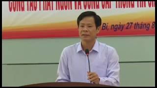 Tập huấn công tác phát ngôn và cung cấp thông tin báo chí