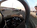 My friend doing a 360 at 140mph (225km/h) in her dragster!! Lucky to be ok