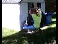 alyssa on the tire swing again