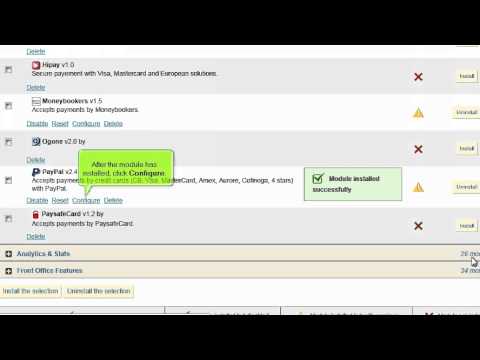 how to create a website using prestashop