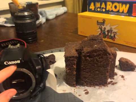 how to make a camera cake