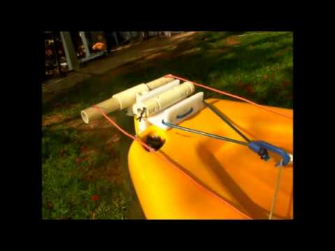 diy kayak improvements ocean kayak rudder installation part 2 poor