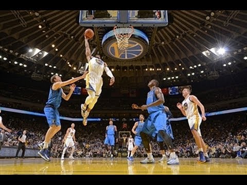 Video: Andre Iguodala Denies the Shot and Flies in for the AMAZING Follow Slam