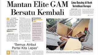 Mantan Elite GAM Bersatu Kembali