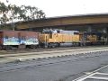 The South San Francisco Caltrain Station and Freight Yard