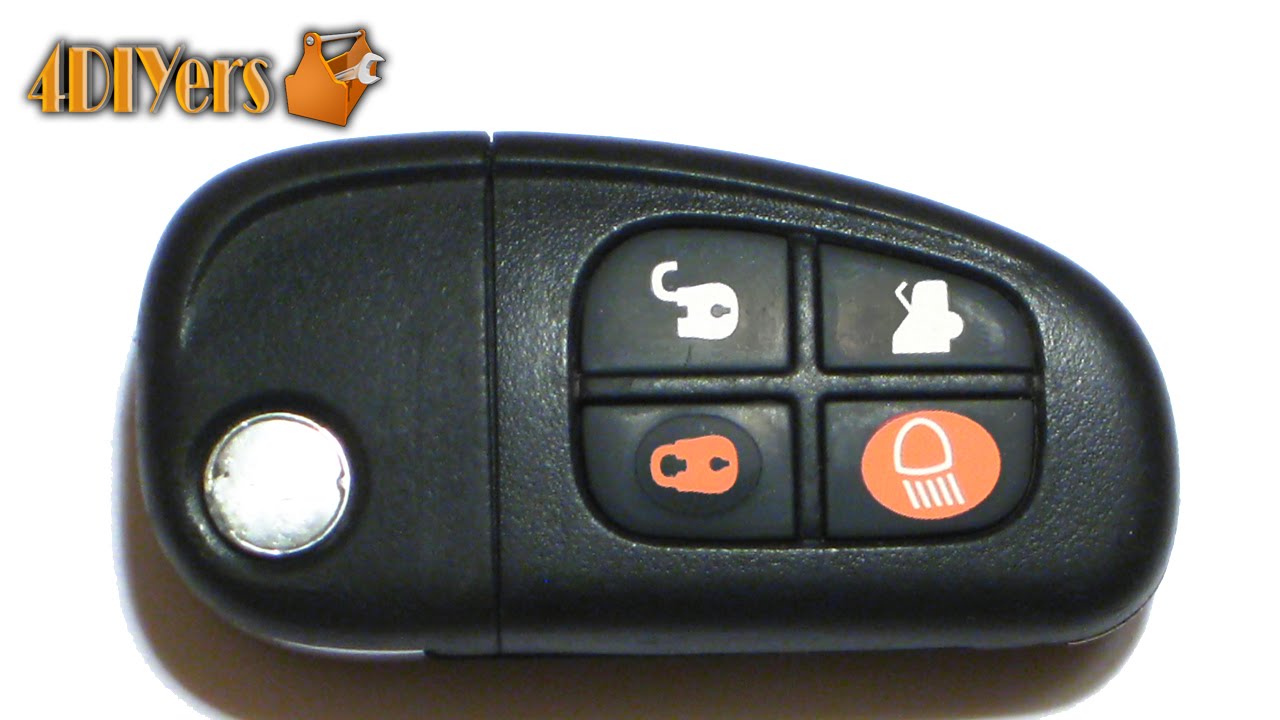 4DIYers DIY Jaguar Key Fob Battery Replacement