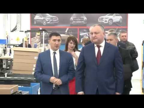 Șeful statului s-a familiarizat cu activitatea Zonei Economice Libere „Ungheni”