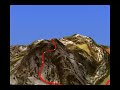 Mount Aconcagua 3D trail overview