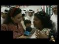 استقبال الفنانة مريم الغضبان لدى عودتها من العلاج - 1995