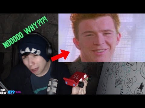 QUACKITY gets rickrolled 8 times in a row (MAD) twitch clips