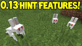 Minecraft Pocket Edition - 0.13.0 Update! - Hint Features! - Rabbits + Info!