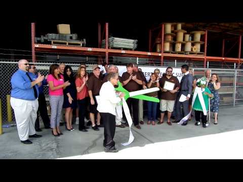 Desert Electric Ribbon Cutting
