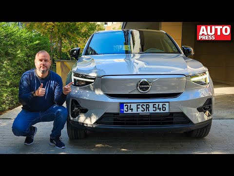 Volvo C40 Recharge test sürüşü | Roket gibi SUV