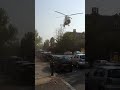 Click here to watch this video Air Ambulance lands on Grange Road in Darlington