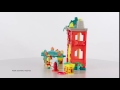 Miniature vidéo Pâte à modeler PlayDoh Town : Maison de pompiers