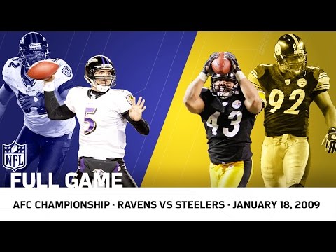 Video: 2008 AFC Championship: Polamalu Delivers for the Steelers | Ravens vs. Steelers (FULL GAME) | NFL