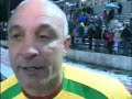 Dunga, Careca e Viola jogam embaixo de neve em Boston.