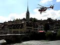 Hochwasser in Bern 2005: Heli-Evakuierung