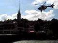 Hochwasser in Bern 2005: Heli-Evakuierung