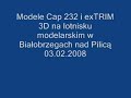 Modele RC Cap 232 i exTRIM 3D 02 lutego 2008 Białobrzegi
