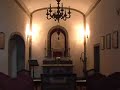 small private chapel at hotel Villa La Massa, Florence Italy