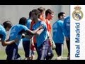 El Real Madrid completó el cuarto entrenamiento de