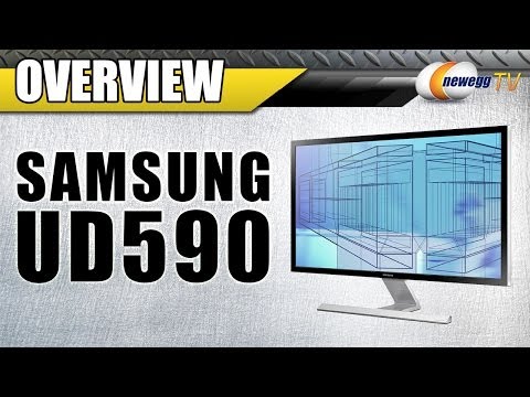 Samsung UD590 4K Monitor Overview - Newegg TV