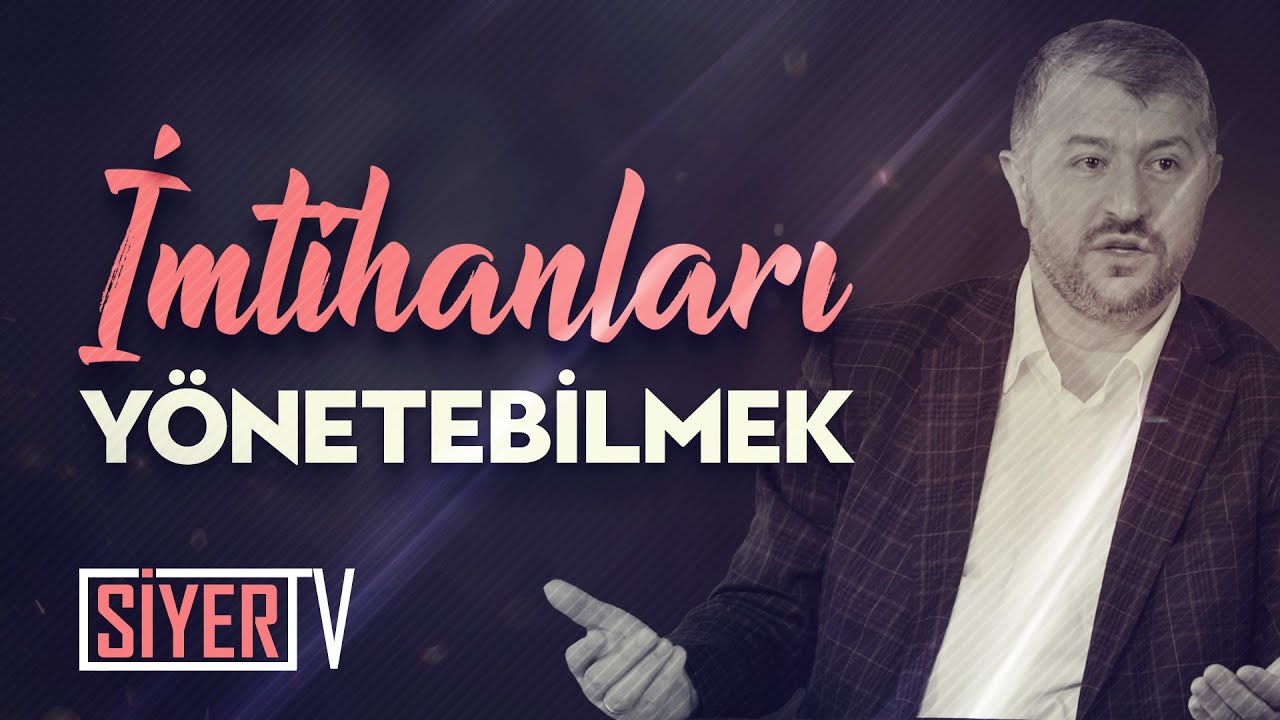 İmtihanları Yönetebilmek