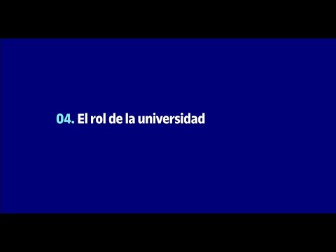 El rol de la universidad