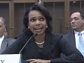 wexler confronts condi on iraq war lies