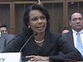 wexler confronts condi on iraq war lies