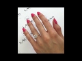 1 carat Round Halo Engagement Ring in Rose Gold