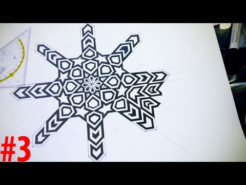 how to draw islamic art