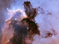 several pictures of th hubble telescope with andreas vollenweider music.