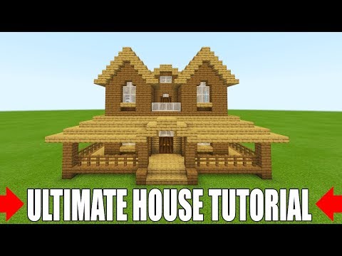 Minecraft Tutorial How To Make The Ultimate Wooden Starter House 2 Everything You Need To Survive Minecraftvideos Tv
