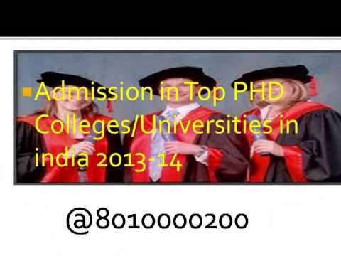 how to apply for phd in india