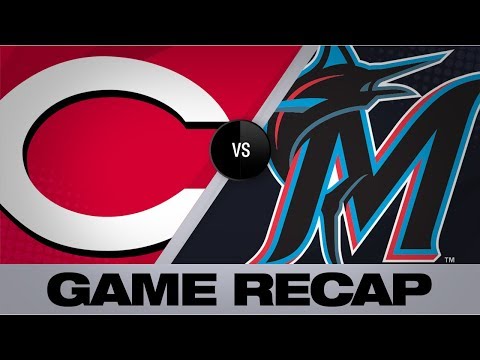 Video: Bats, DeSclafani propel Reds to shutout win | Reds-Marlins Game Highlights 8/28/19