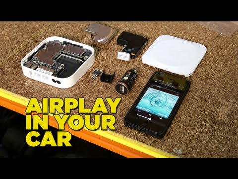 Install - Want wireless audio in your car via Airplay? Marty and Moog show you a super simple budget DIY system made with hacked gear and cheap components. Details, di...