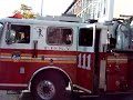 FDNY ENGINE AND LADDER RESPONSE